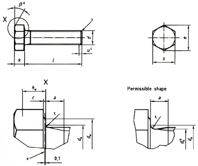 六角头螺栓—全螺纹—产品等级A和B级 （ISO 4017:1999）