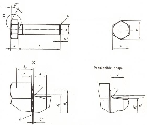 六角头螺栓—细牙—全螺纹—产品等级A和B级（ISO 8676:1999）