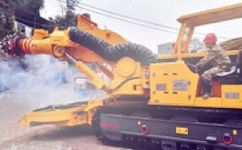 徐工新款XTR6/260隧道掘进机助力轨道交通建设