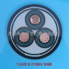 高压铠装交联电力电缆YJV22-8.7/10KV-3*95
