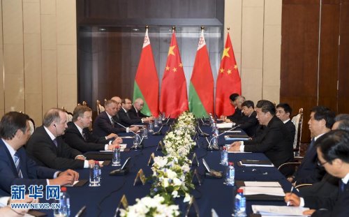 习近平考察中国－白俄罗斯工业园